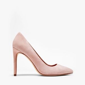 Halston Heritage Claudia Blush Suede Pumps BNWOB 8